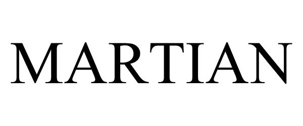 Trademark Logo MARTIAN