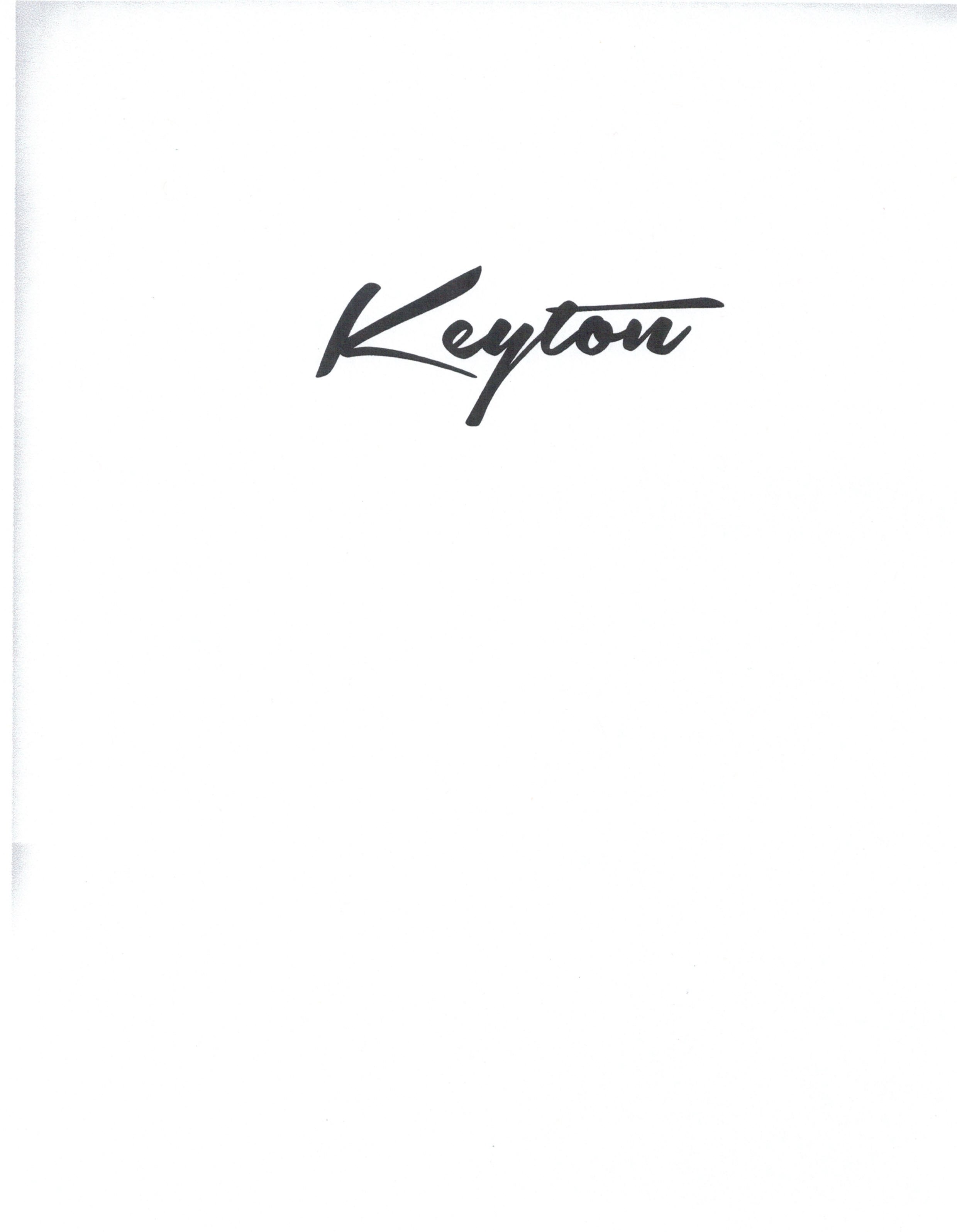  KEYTON