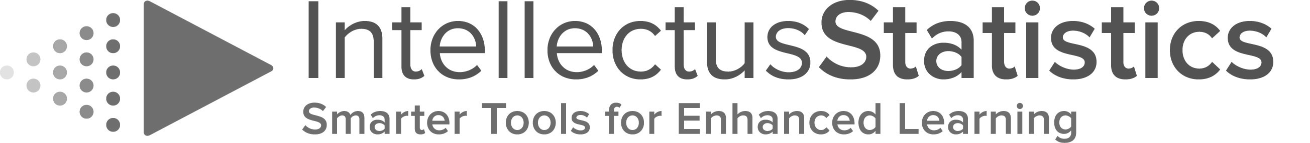 Trademark Logo INTELLECTUS STATISTICS SMARTER TOOLS FOR ENHANCED LEARNING