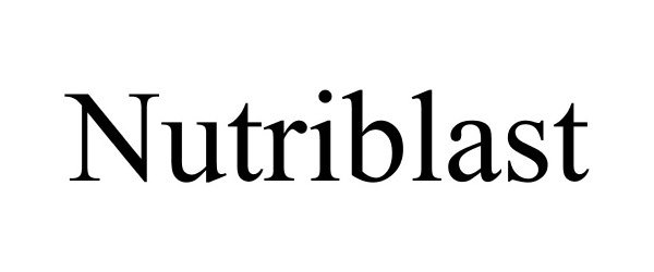 Trademark Logo NUTRIBLAST