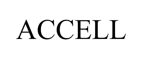 Trademark Logo ACCELL