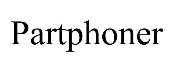 Trademark Logo PARTPHONER