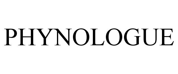 Trademark Logo PHYNOLOGUE