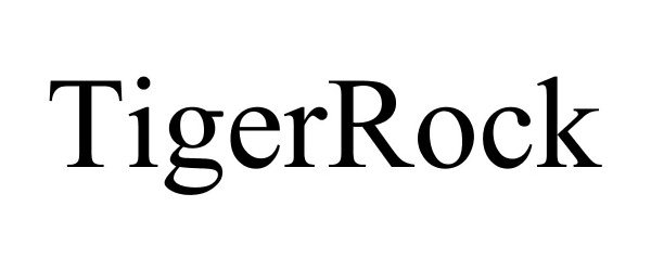 Trademark Logo TIGERROCK