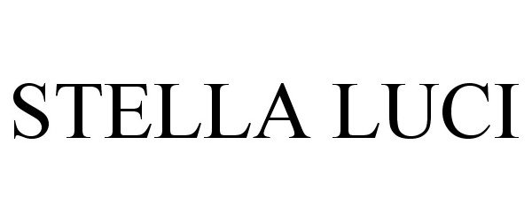 Trademark Logo STELLA LUCI