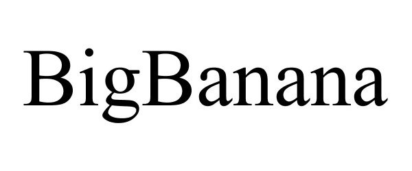 Trademark Logo BIGBANANA
