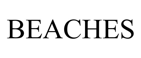 Trademark Logo BEACHES