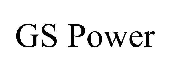 Trademark Logo GS POWER