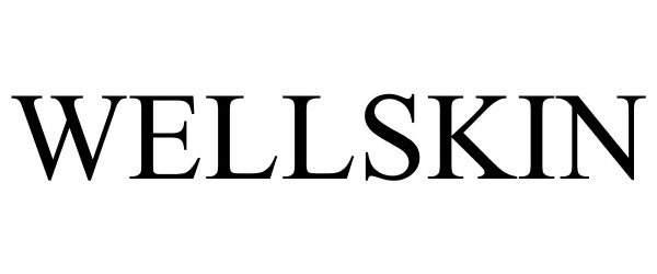 Trademark Logo WELLSKIN