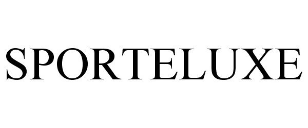 Trademark Logo SPORTELUXE