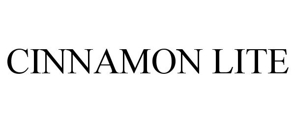 Trademark Logo CINNAMON LITE