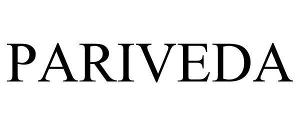 Trademark Logo PARIVEDA