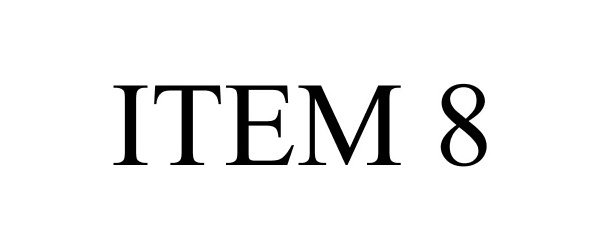 Trademark Logo ITEM 8
