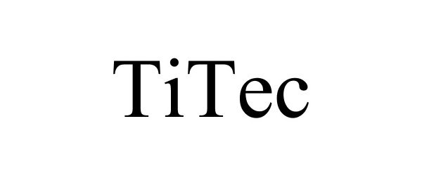 Trademark Logo TITEC