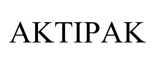 Trademark Logo AKTIPAK