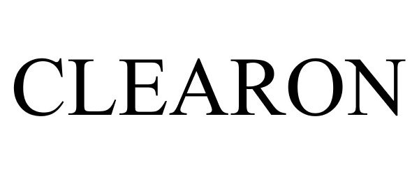 Trademark Logo CLEARON