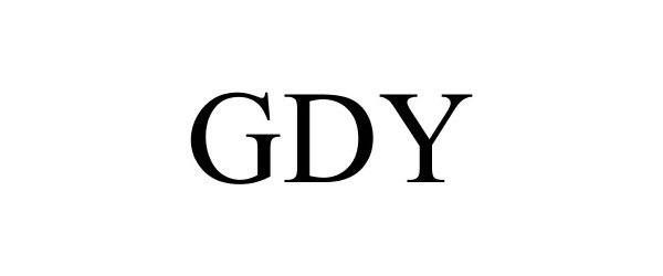 Trademark Logo GDY