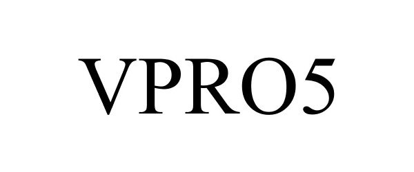 Trademark Logo VPRO5