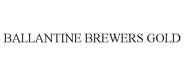  BALLANTINE BREWERS GOLD