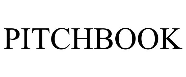 Trademark Logo PITCHBOOK