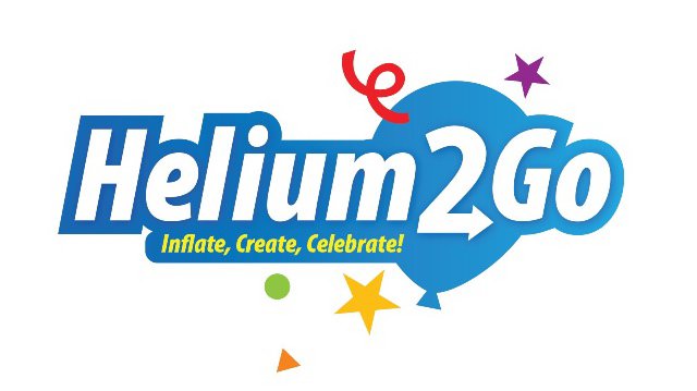 Trademark Logo HELIUM2GO INFLATE, CREATE, CELEBRATE!