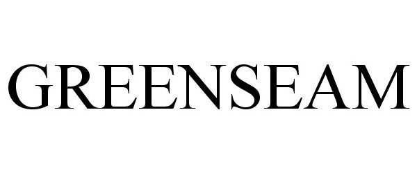 Trademark Logo GREENSEAM