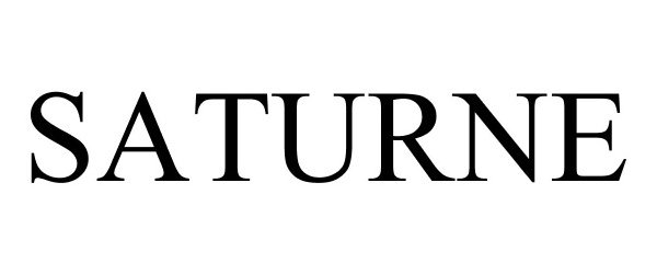Trademark Logo SATURNE