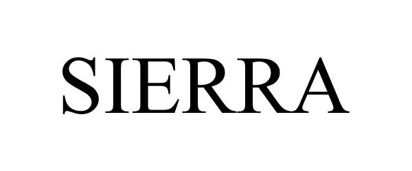 Trademark Logo SIERRA