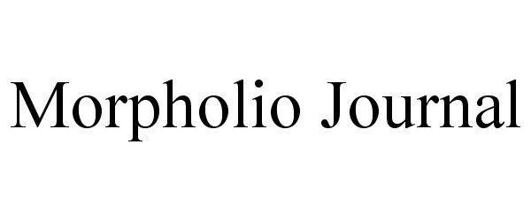 Trademark Logo MORPHOLIO JOURNAL