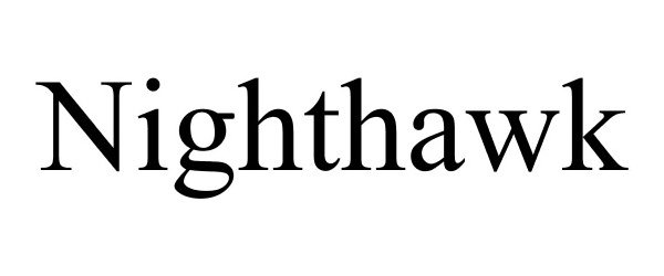 Trademark Logo NIGHTHAWK