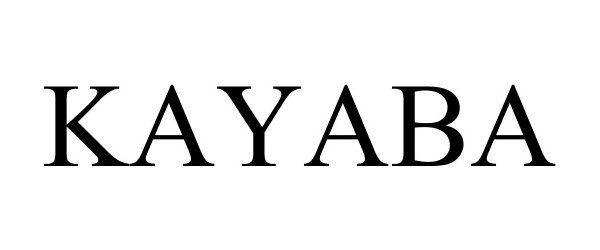 Trademark Logo KAYABA