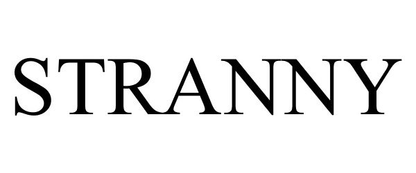 Trademark Logo STRANNY