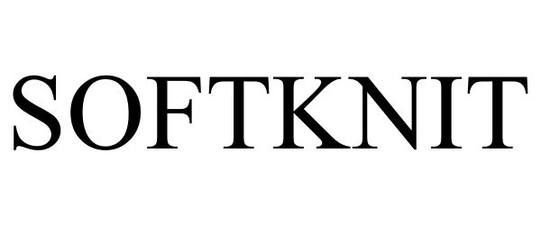Trademark Logo SOFTKNIT