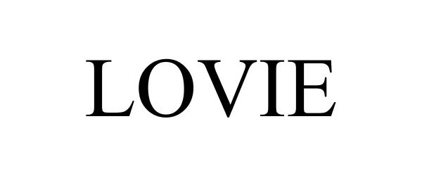 Trademark Logo LOVIE
