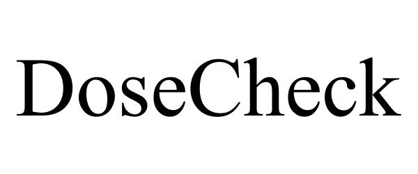 Trademark Logo DOSECHECK