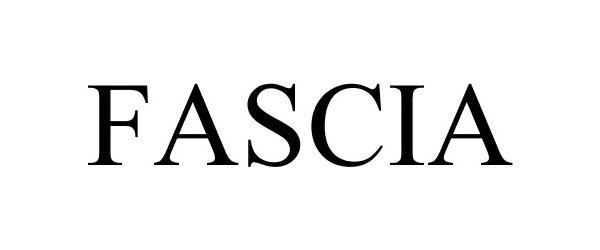 Trademark Logo FASCIA