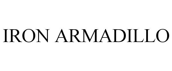 Trademark Logo IRON ARMADILLO