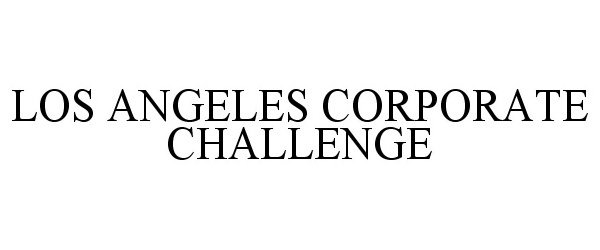  LOS ANGELES CORPORATE CHALLENGE