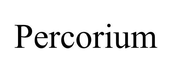 Trademark Logo PERCORIUM