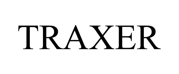 Trademark Logo TRAXER