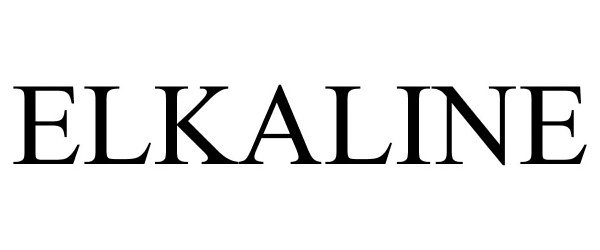 Trademark Logo ELKALINE