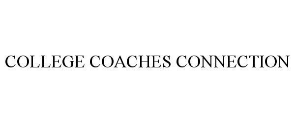  COLLEGE COACHES CONNECTION