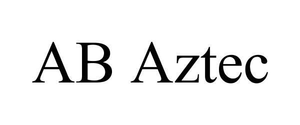 Trademark Logo AB AZTEC