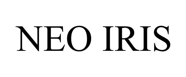 Trademark Logo NEO IRIS
