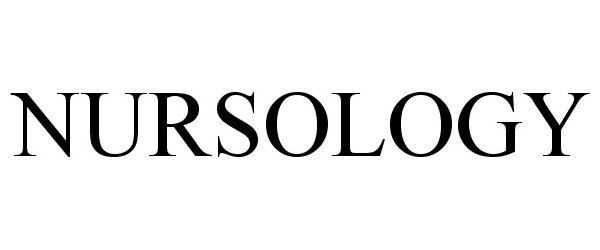 Trademark Logo NURSOLOGY