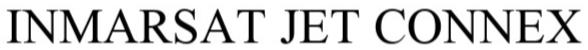 Trademark Logo INMARSAT JETCONNEX