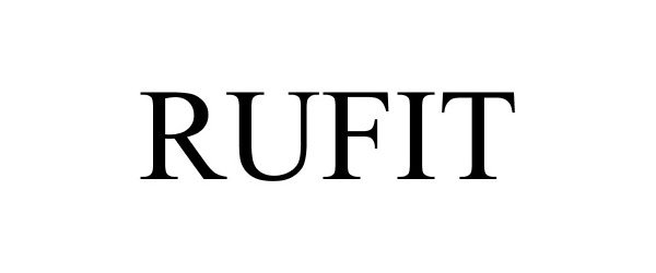 Trademark Logo RUFIT