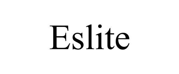 Trademark Logo ESLITE