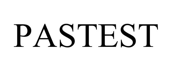 Trademark Logo PASTEST