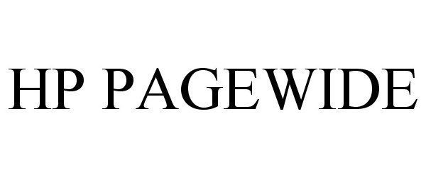 HP PAGEWIDE